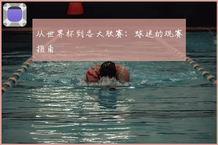 从世界杯到各大联赛:球迷的观赛指南
